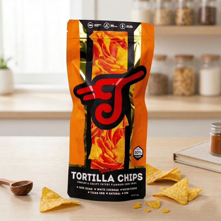 Taters Tortilla Corn Chips Tall Pack