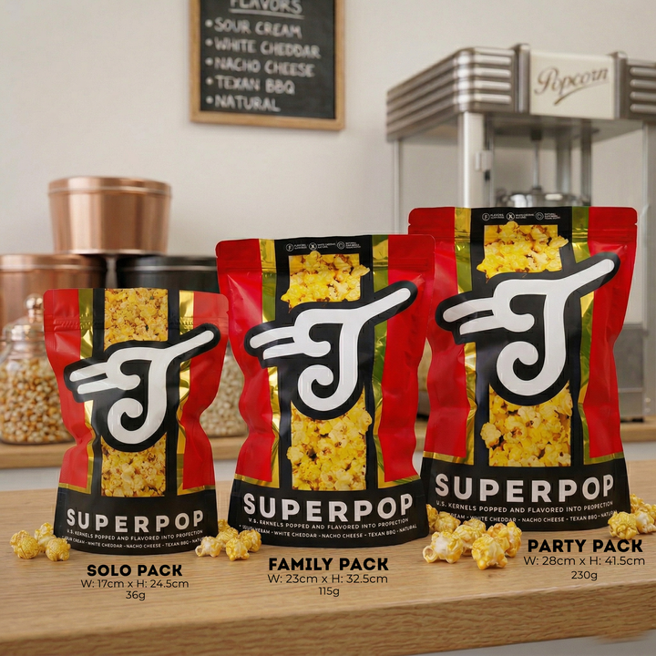 Taters Popcorn Superpop - Natural
