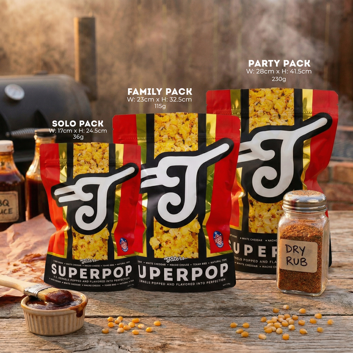 Taters Popcorn Superpop - Texan Barbecue