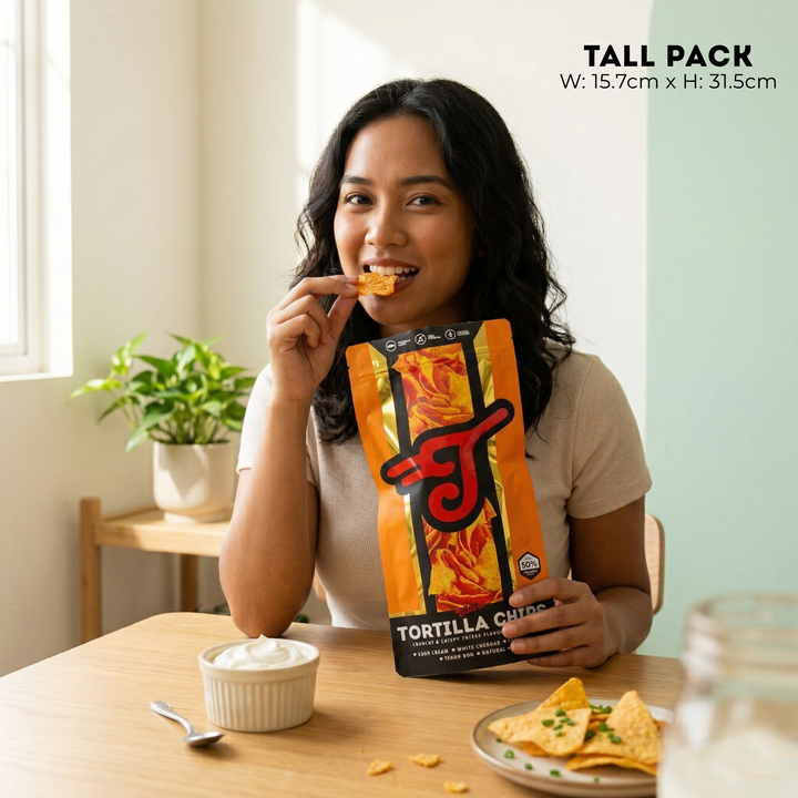 Taters Tortilla Corn Chips Tall Pack