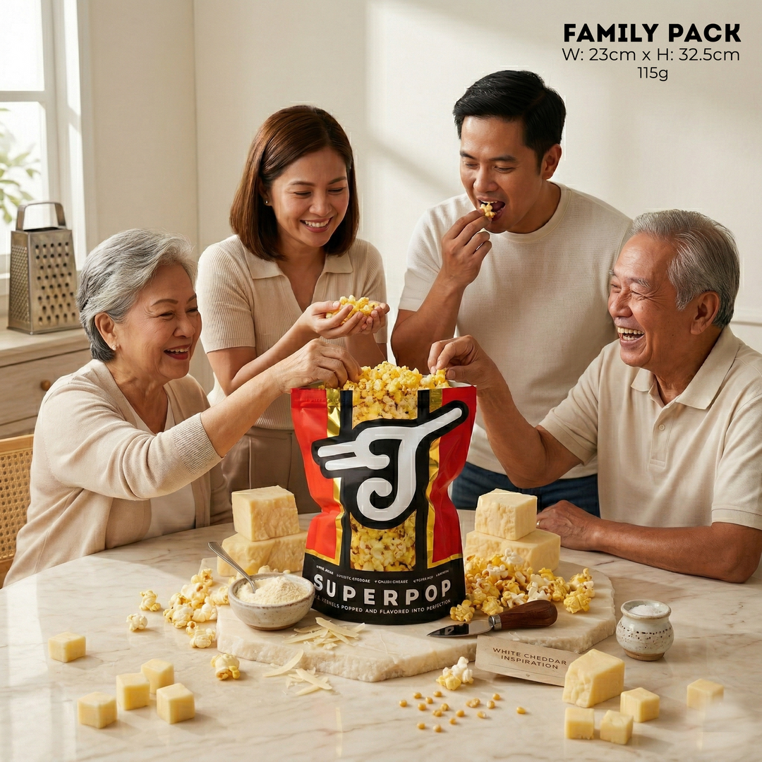 Taters Popcorn Superpop - White Cheddar