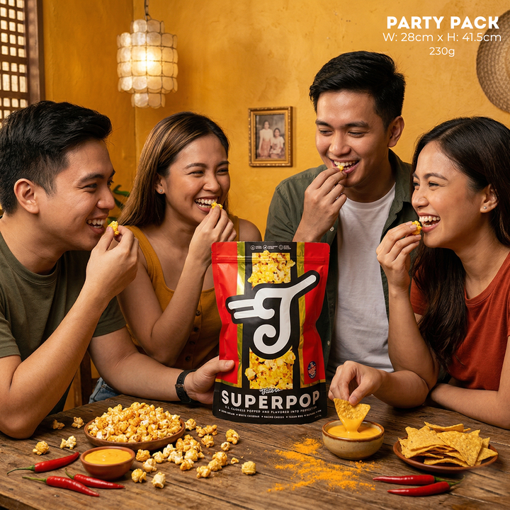 Taters Popcorn Superpop - Nacho Cheese