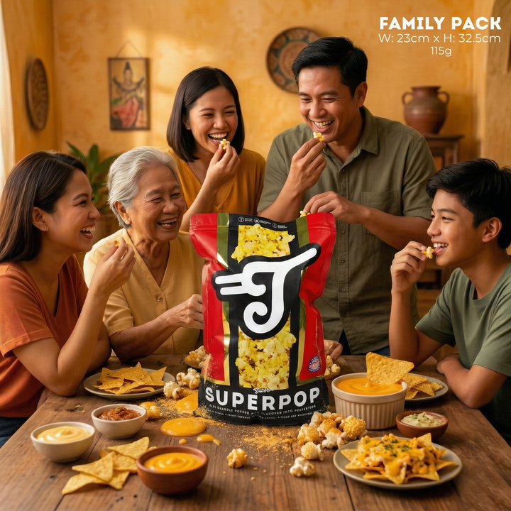 Taters Popcorn Superpop - Nacho Cheese