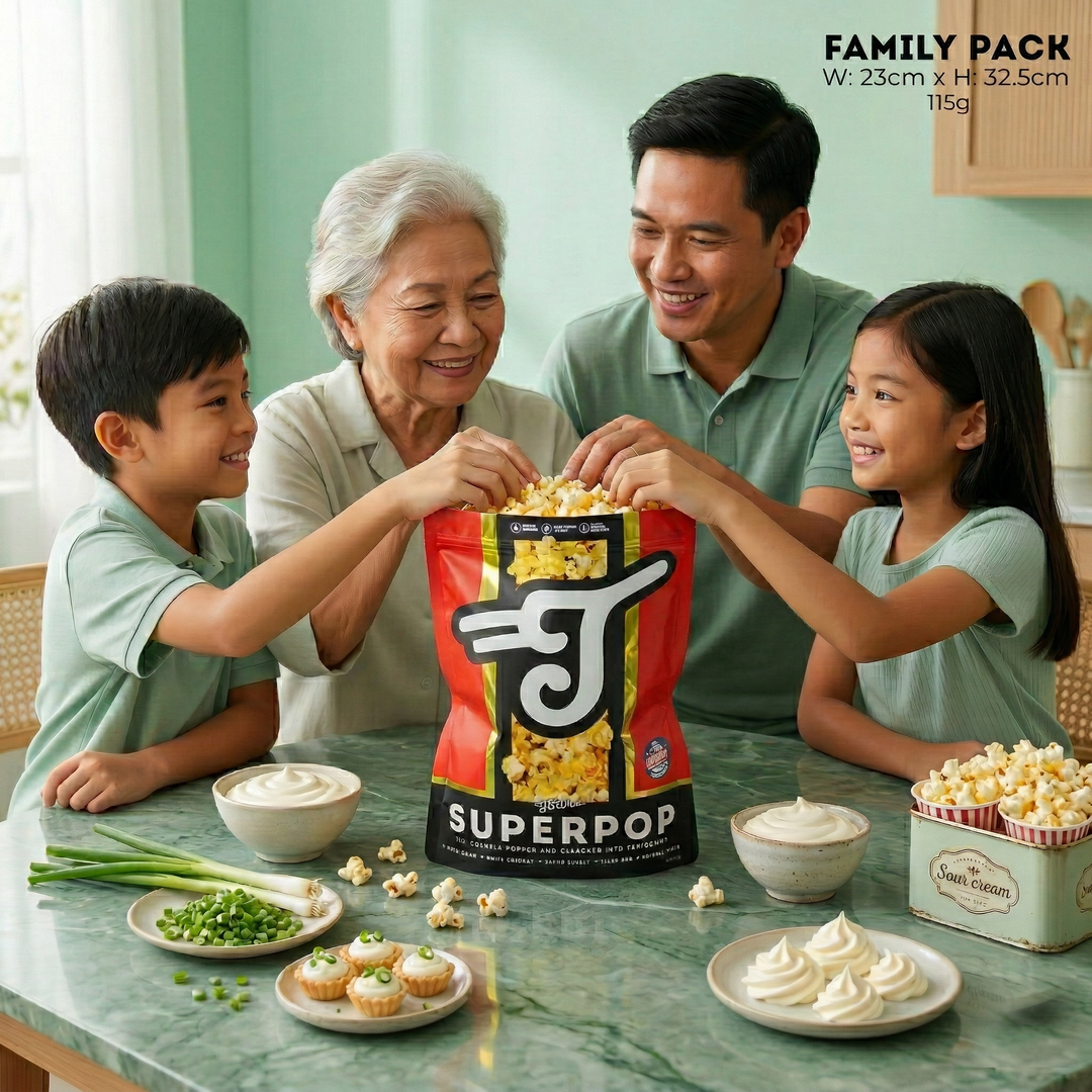 Taters Popcorn Superpop - Sour Cream