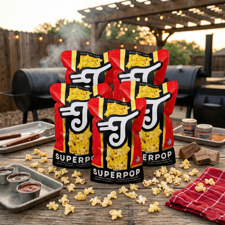 Taters Popcorn Superpop Bundle of 5 - Texan Barbecue